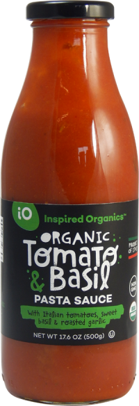 Inspired Organics Tomato and Basil Pasta Sauce